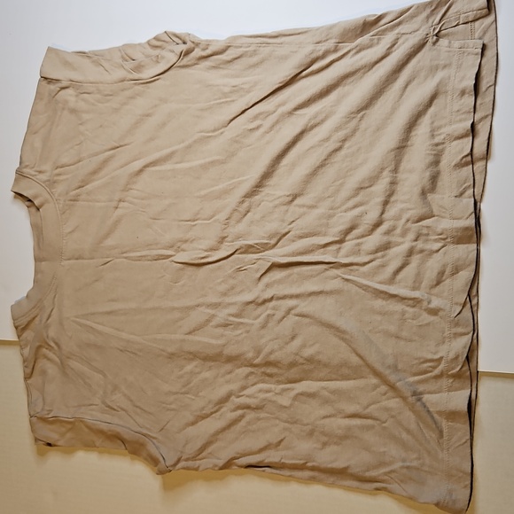 Sleeveless Tee Small Bundle Of 2 Black & Beige - Picture 2 of 7